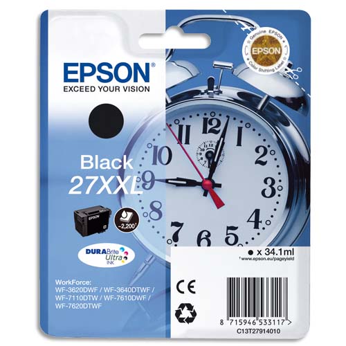 Epson Cartouches Jet d'encre C13T27914012