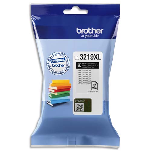 Brother Cartouches Jet d'encre LC3219XLBK