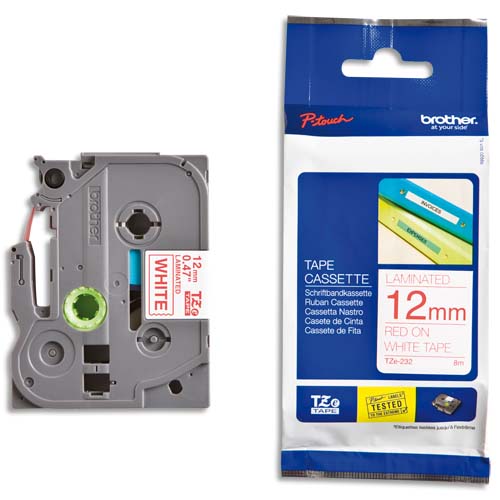 Brother Consommables Etiqueteuses TZE232