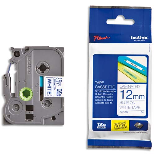 Brother Consommables Etiqueteuses TZE233