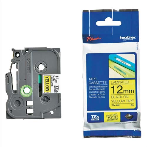 Brother Consommables Etiqueteuses TZE631