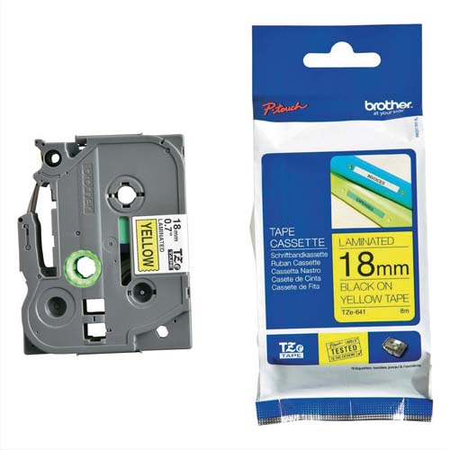 Brother Consommables Etiqueteuses TZE641