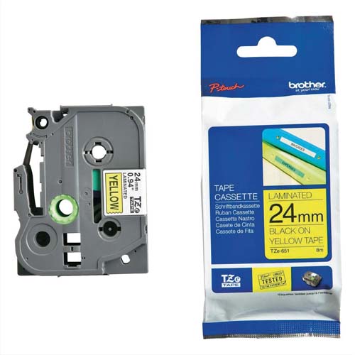 Brother Consommables Etiqueteuses TZE651