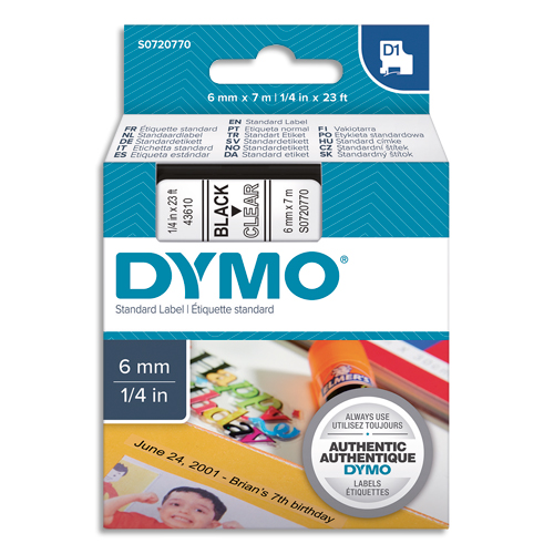 Dymo Consommables Etiqueteuses S0720770