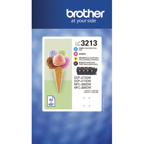 Brother Cartouches Jet d'encre LC3213VAL