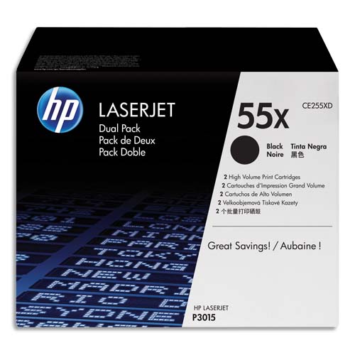 HP Cartouches Laser CE255XD