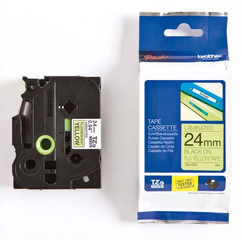 Brother Consommables Etiqueteuses TZEC51