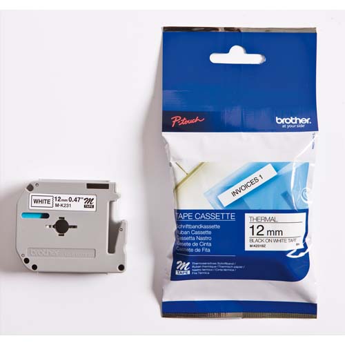 Brother Consommables Etiqueteuses MK231BZ