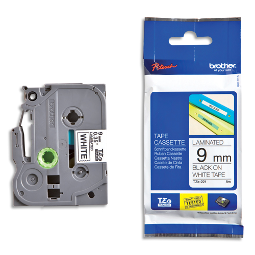 Brother Consommables Etiqueteuses TZE221