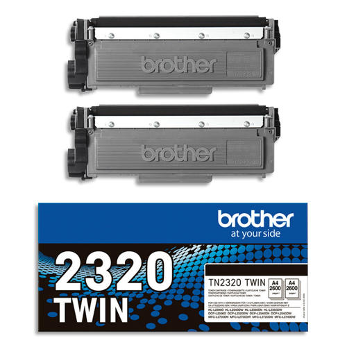 Brother Cartouches Jet d'encre TN2320TWIN