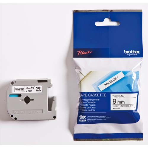 Brother Consommables Etiqueteuses MK221BZ