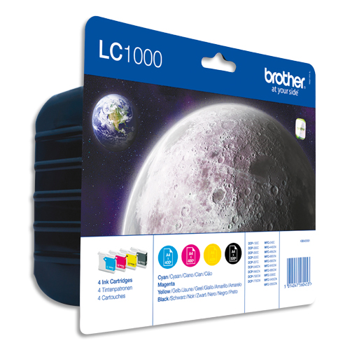 Brother Cartouches Jet d'encre LC1000VALBP