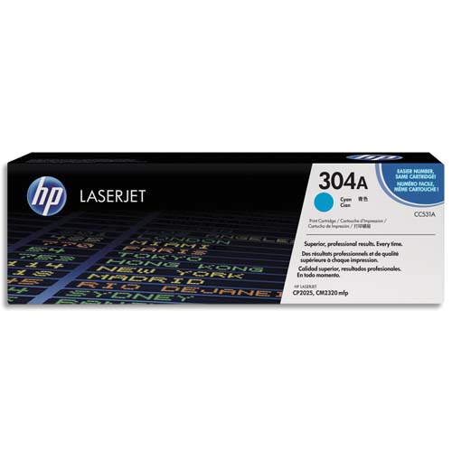 HP Cartouches Laser CC531A